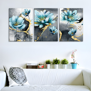 Peinture sur toile Lotus Blooms pour cadeau de décoration d'intérieur - Product Image 6
