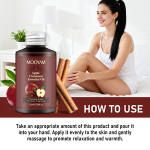 100ML Cinnamon Apple Essential <strong>Oil</strong> Body <strong>Oil</strong>-Gently Moisturizes &amp; Smooths Skin Locks Moisture Anti-Aging &amp; Brightening Benefits - Product Image 3