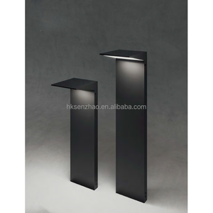 ไฟเสา LED ทรงแบนทันสมัย SENZHAO รุ่น IP65 ทำจากอะลูมิเนียม สำหรับภายนอกอาคาร เหมาะสำหรับทางเดินในสวน วิลล่า ทางเดิน และตกแต่งภูมิทัศน์ - Product Image 2