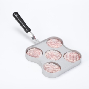 Factory Price Patty Maker Hamburger Mold Press Food Grade Metal Non-Stick Eco-Friendly Burger <b>Meat</b> Press - Product Image 5