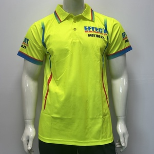 Số lượng đặ<span class=keywords><strong>t</strong></span> hàng nhỏ <span class=keywords><strong>t</strong></span>ùy chỉnh thăng hoa in áo polo Hi VIS huỳnh quang màu Racing <span class=keywords><strong>t</strong></span> Áo sơ mi - Product Image 2