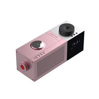 2025 nouveau haut-parleur intelligent Bluetooth Wifi APP ménage écran électrique affichage métal parfum diffuseur Machine avec charge sans fil