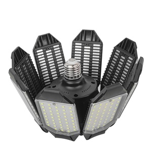 Trần nhà để xe ánh sáng LED 8 + 1 6-Leaf 100W có thể gập lại biến dạng nhà máy nhà kho hội thảo làm việc ánh sáng - Product Image 3