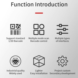 Moteur de numérisation 2D CMOS fixe de 1 mégapixels avec longue portée de communication pour l'intégration de robots AGV intelligents - Product Image 4