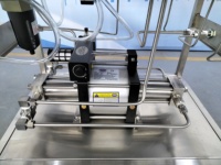 Pompe de remplissage de CO2 de système de surpression liquide pneumatique à haute efficacité pour la conception de pompe à piston de cylindre de gaz pour l'industrie automobile