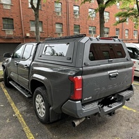 Vente directe d'usine, auvent de camionnette en acier imperméable avec fenêtres coulissantes pour Tacoma RAM 1500 GMC Hilux Ford F150 BYD Shark