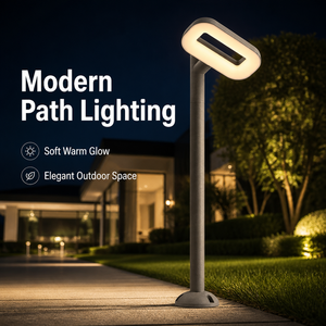 Luces LED para Jardín con <span class=keywords><strong>Tubo</strong></span> de Aluminio, Corte Plano y en Ángulo, 18w, Cabezal Giratorio, Difusor Cálido, para Iluminación de Caminos y Paisajes - Product Image 1