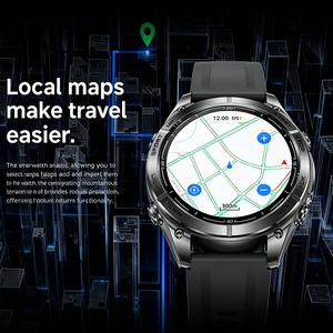 สมาร์ทวอทช์รุ่น M11-D43B พร้อมไฟฉาย LED GPS กันน้ำ 5ATM หน้าจอ AMOLED แบตเตอรี่ 550mAh วัดอัตราการเต้นของหัวใจ นาฬิกาสมาร์ทวอทช์สำหรับกิจกรรมกลางแจ้ง - Product Image 2
