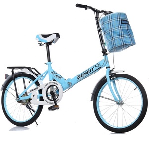 16 inch 20 inch Single Speed Carbon Staal Frame Fiets Heren of Dames Lichtgewicht Opvouwbare Fiets un Velo Volwassen Stadsfiets Opvouwbare Fiets - Product Image 2