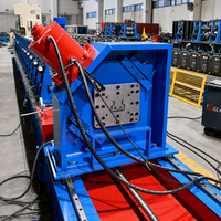 Machine de profilage à froid pour montants de rayonnages et étagères de stockage de 1,5 à 2,5 mm, pour entrepôts et palettes, avec fonction de découpe servo