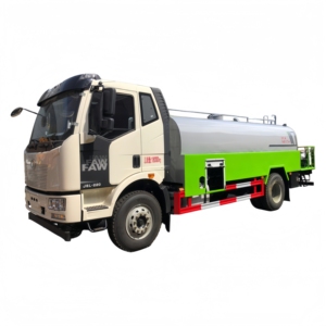 รถดูดสิ่งปฏิกูล FAW รุ่นใหม่ รถดูดสิ่งปฏิกูลแรงดันสูง รถดูดตะกอนแบบผสมผสาน รถดูดสิ่งปฏิกูลในเขตเทศบาล - Product Image 1