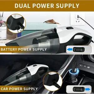 Portable Mini Car Vacuum Cleaner Wireless Auto Vacuum For Car Cleaning Other Cordless Handheld Vacuum Cleaner