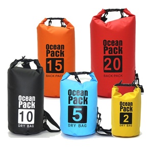 Outdoor Travel Sport Hiking Ocean Pack Water Proof Pvc Ocean Pack 10L Storage Floating Dry Bag Backpack Waterproof Dry Bag