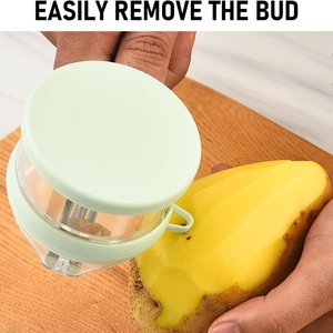 <b>Vegetable</b> Peeler With Storage Box Double-Sided Stainless Steel Veggie Slicer Easy to Clean Peelers for Home Kitchen <b>Fruit</b> Peeler - Product Image 4
