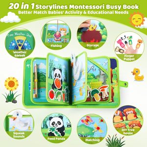 Usine Directement Vente Stock Marchandises Nouveau Deign Feutre <span class=keywords><strong>Livre</strong></span> Tissu Doux <span class=keywords><strong>Livre</strong></span> Forêt Voyage Animaux <span class=keywords><strong>Livre</strong></span> pour Bébé et Tout-petits - Product Image 6
