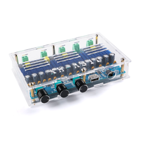 XH-A310 4 canaux 50wx2 + 100wx2 Module d'ampli de caisson de basses double basse 5.0 Tpa3116d2 carte amplificateur de puissance numérique