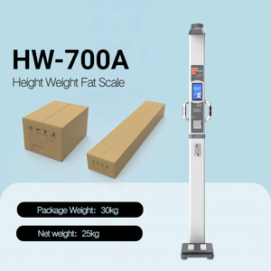 LEKA <span class=keywords><strong>HW</strong></span>-<span class=keywords><strong>700A</strong></span> Medizinische Waage mit LCD-Touchscreen, Ultraschall-BMI-Funktion und automatischer Größenmessung, 300 kg Tragkraft, 0,1 kg Genauigkeit, OEM/ODM - Product Image 6