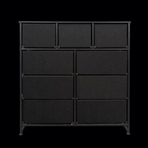 Durable Stainless Steel MDF Modern Freestanding Panel Pine Bedroom Dresser Cabinet - Product Image 5
