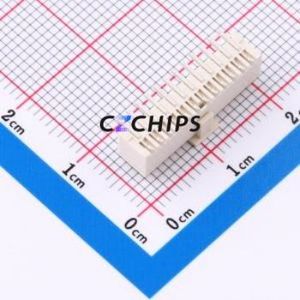 A1504AWV-12-F4MB1-R-X Wire-to-Board Pin Header SMD,P=1.5mm Connector 1x12P 1.5mm Vertical Mount 12P - Product Image 2