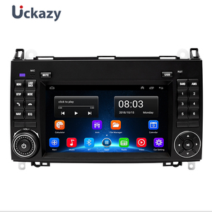 Автомобильный мультимедийный плеер 2 Din, Android 14, без DVD-плеера для Mercedes Sprinter Benz B200 Vito W639 Viano B Class W169 W245 W209 RadioRDS - Product Image 1