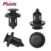 5 Clips de fixation de voiture, Clips mixtes, rivets pour Automobile, pour panneau de porte, pare-choc, en plastique, Clip de fixation