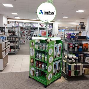 高品質薬局用金属製薬品陳列台、健康製品陳列棚、カスタムロゴ付き薬品陳列ラック - Product Image 6