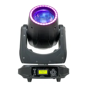 Professional Stage Light 100W RGB Strip Light Ring Led Moving Head With Beam Effect