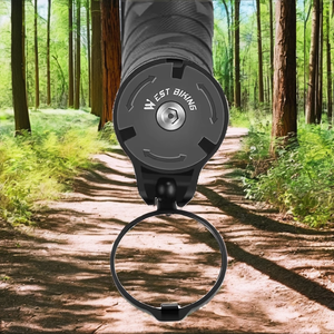 Espejo Retrovisor Lateral para Bicicleta de Montaña, Espejo HD Ultraligero de Nailon y Fibra Ecológica con Soporte para Manillar - Product Image 2