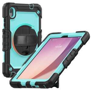 Custodia Protettiva Premium 4 in 1 per Tablet <span class=keywords><strong>Lenovo</strong></span> <span class=keywords><strong>M8</strong></span> 3a Gen 2019/2020, con Tracolla in Silicone e Pellicola Protettiva, Vendita all'Ingrosso - Product Image 3