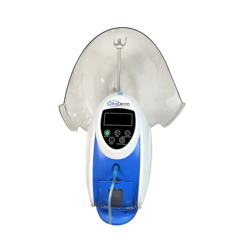 New design O2 to derm Oxygen spray facial machine with Oxygen anion generator beauty equipment