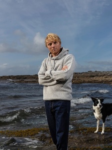 Maglione con cappuccio da <span class=keywords><strong>uomo</strong></span> maglione con cappuccio lavorato a maglia in lana Donegal - Product Image 2