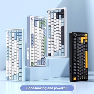 X517 F75 Oem Logo <b>Wired</b> Usb Rgb <b>Led</b> <b>Light</b> Pc Computer Custom 2.4g Wireless Gaming Mechanical Switch 75% Keyboard - Product Image 3