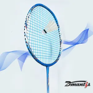 Dmantis Nouvelle raquette de badminton en aluminium Raquette de badminton monobloc durable foremed