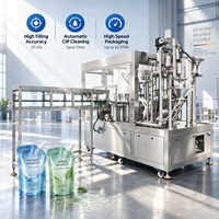 Machine de remplissage et de scellage automatique de sachets à bec verseur haute performance pour l'industrie alimentaire et chimique