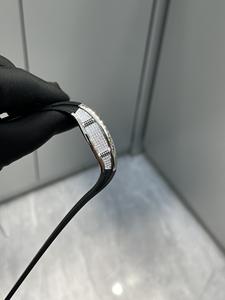 Montre pour homme en moissanite, mouvement mécanique, mouvement automatique, montre de luxe haut de gamme - Product Image 4