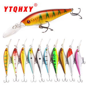 Popular Minnow <b>Lure</b> 11cm 9.5g Midwater Bait Bass <b>Fishing</b> <b>Lure</b> Set Colorful Plastic Artificial Fish Bait With Long Tongue - Product Image 3