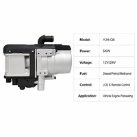 Chauffe-eau diesel 12V 24V 17KW avec contrôle numérique, préchauffeur moteur pour camion, bus, générateur