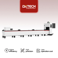 Máquina de Corte Láser de Fibra CNC para Tubos Metálicos DXTECH, Precio al por Mayor, Corte Profesional de Tubos y Acero en H