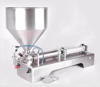 G1WG Tek Başlıklı 1000ml Elektrikli Pnömatik Pistonlu Yüksek Hassasiyetli Cam/Metal Pasta Makinesi Yarı Otomatik Bal Ketçap Yağ