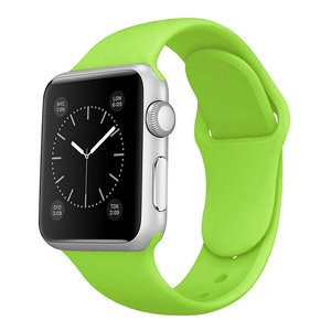 Coolyep Luxury 29 Colors Soft <span class=keywords><strong>Watch</strong></span> Band Silicone <span class=keywords><strong>Watch</strong></span> Strap for <span class=keywords><strong>Apple</strong></span> <span class=keywords><strong>Watch</strong></span> 1/2/3/4/5/6/<span class=keywords><strong>SE</strong></span> for iwatch - Product Image 4
