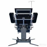 Table d'opération OEM en acier inoxydable avec articulation en 2 sections pour interventions chirurgicales mineures en ambulatoire