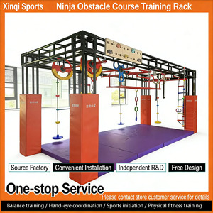 Pistas de Carrera <span class=keywords><strong>Ninja</strong></span> para Interiores y Exteriores, Divertidos Circuitos de Obstáculos, Diseño de Circuitos de Desafío <span class=keywords><strong>Ninja</strong></span> Warrior para Niños - Product Image 5