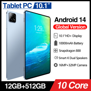 แผ่นแท็บเล็ตสำนักงาน6s 10.1 "2560x1600หน้าจอ HD พรีโหลด <span class=keywords><strong>WPS</strong></span> <span class=keywords><strong>Office</strong></span> 12GB + 512GB MTK Quad Core แบตเตอรี่10000mAh สำหรับ Android แท็บเล็ตพีซี - Product Image 2