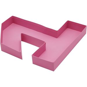 ถาดกระดาษแข็งขนาด 12 นิ้ว สีชมพู สำหรับใส่อาหาร ชาร์กูเตอรี คัพเค้ก งานวันเกิด งานครบรอบ - Product Image 2