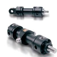 Vérin hydraulique en acier haute tonnage, sur mesure, diamètre intérieur 300 mm, course 2500 mm, chromé dur, usage intensif