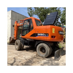 Producto en Oferta, Excavadora de Segunda Mano Doosan Dh150w-7 DX150W DH220-7 de 15 Toneladas en Venta en Buenas Condiciones Dh35 Dh210w Dh225 - Product Image 1