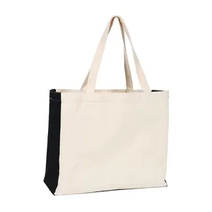 Fashional Özel Logo Muslin Pamuklu Bez Ambalaj Çantası kanvas çanta Bayanlar Tote Plaj Küçük pamuklu çanta
