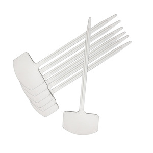 Nhà Máy Chuyển Nhiệt Nhãn T Loại Vườn Tie Acrylic Thẻ Nhãn Nhựa T-Type Nursery - Product Image 2