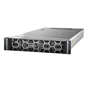 Máy chủ Rack PowerEdge r7625 mới với AMD 9174f 4.10Ghz 16C/32t 256M bộ nhớ cache 320W 9124 3.0GHz 64M DDR5 64G 480g 2 chiều-Trong kho!