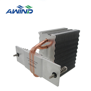 Dissipateur thermique de caloduc en cuivre à ailettes empilées gpu plaque arrière dissipateur thermique en aluminium 200*174mm pour équipement électrique - Product Image 6